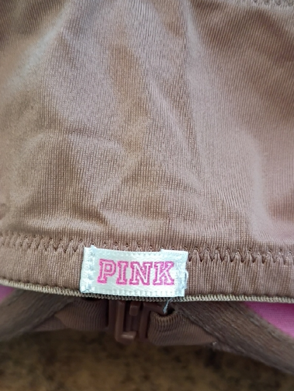 🩷PINK 🩷 34D T-Back Molded T-Shirt Bra in Nude - Picture 5 of 9